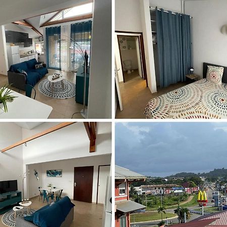 Nana Cocooning- C42- Vue Panoramique - Appartement Cosy Et Lumineux- Cuisine Equipee- Clim-Terrasse Cayenne Exteriör bild